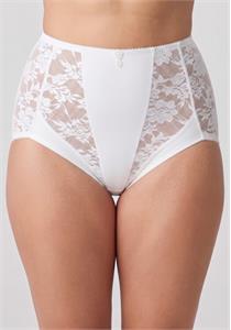 Control Lace Extra Full Brief 4096 White